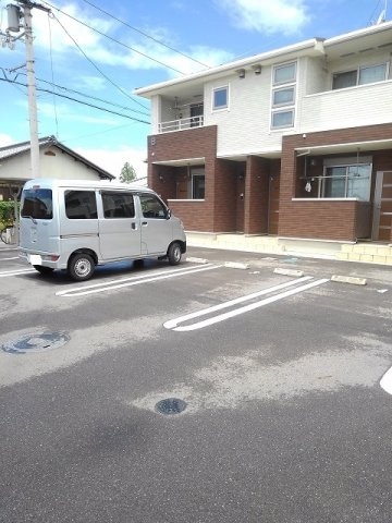 駐車場があります キャッスル　Ｂ