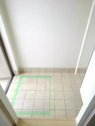 ゆったりとした玄関です キャッスル　Ｂ