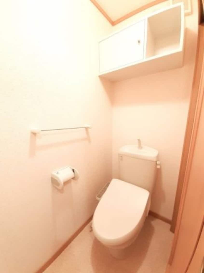 ゆったりとした空間のトイレです カサデルソレアード