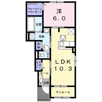 間取図 エクセレント　スクエアＣ