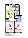 高松琴平電気鉄道<ことでん長尾線>/池戸駅 徒歩24分 1階 築19年 2DKの間取り