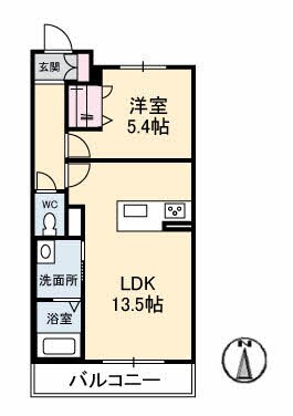 間取り図 シャーメゾン丸亀