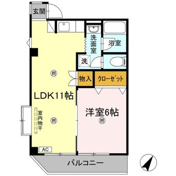 間取図 グレンジハイツ
