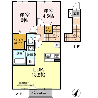 間取図 ビューメゾン