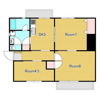 間取図 フォルトゥーナ新北