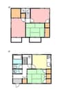 長尾西　森本邸 4DKの間取り