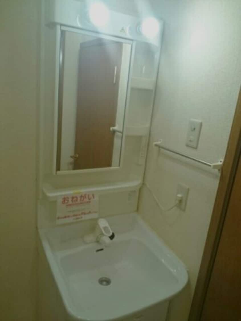 ゆったりとスペースのある洗面所 エターナル・パレスＣ