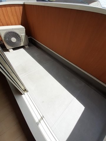 広々としたバルコニーです アステール