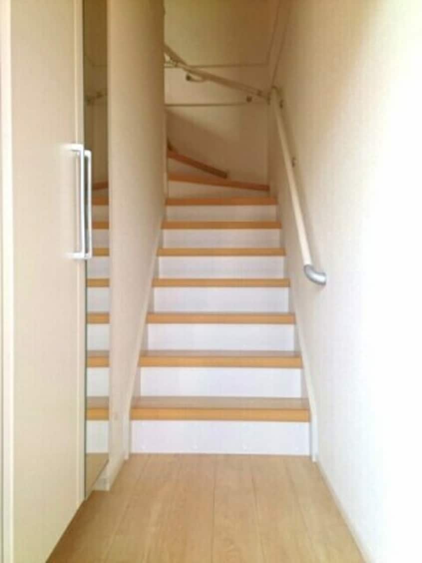 明るい玄関です エスパス・ボヌール