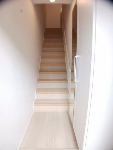 毎日通る玄関はこちらです エーデルタウンⅠ