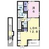 アンジュ・Ｋ 1LDKの間取り