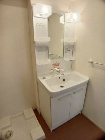 忙しい朝には欠かせない洗面所です ルルディ　Ｂ