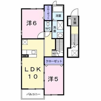 間取図 ブルー　アイランド