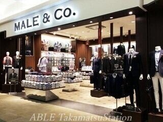 MALE＆Co．イオンモール高松店 2041m オーレックス郷東