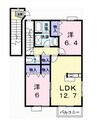 高松琴平電気鉄道<ことでん琴平線>/空港通り駅 徒歩28分 2階 築18年 2LDKの間取り