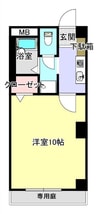 フィネス123 1Kの間取り
