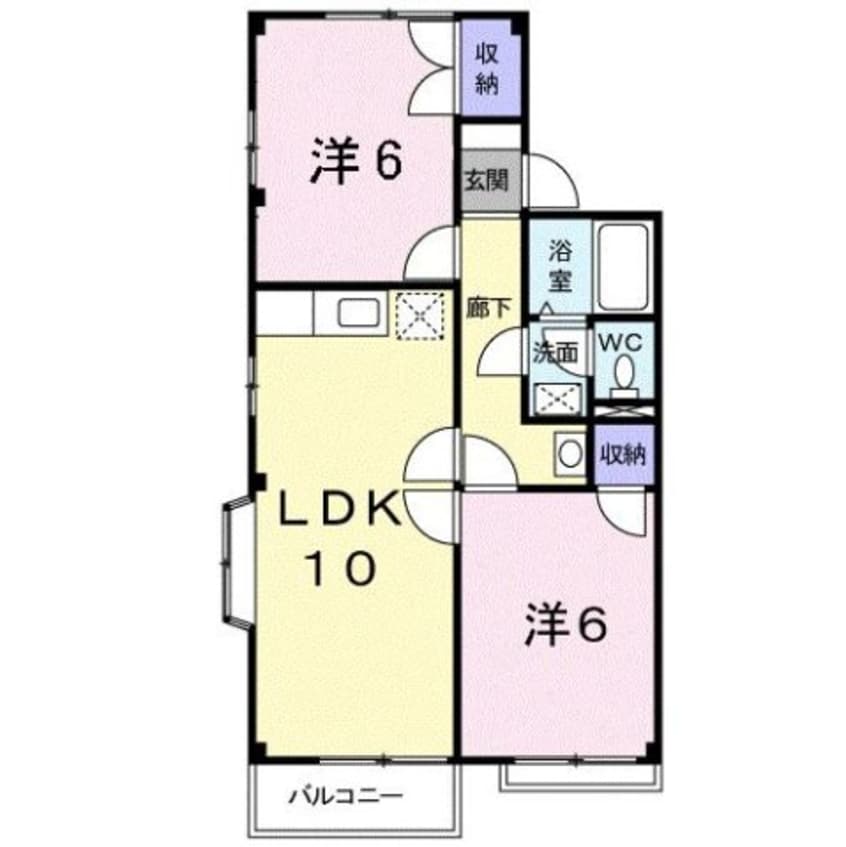 間取図 エム・エトアール　Ａ