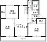 ヴィラナリー志度　Ⅰ棟 3Kの間取り