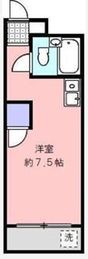 アーバンハイツ 1Rの間取り