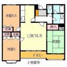 メゾン・ド・稔 3LDKの間取り