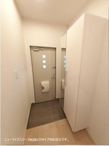 きれいな玄関です 太田下町アパート