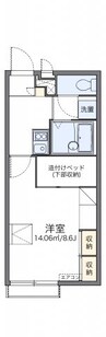 予讃線・内子線/高松駅 バス:44分:停歩6分 2階 築14年 1Kの間取り