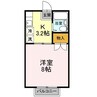ビューフォート屋島　 1Kの間取り