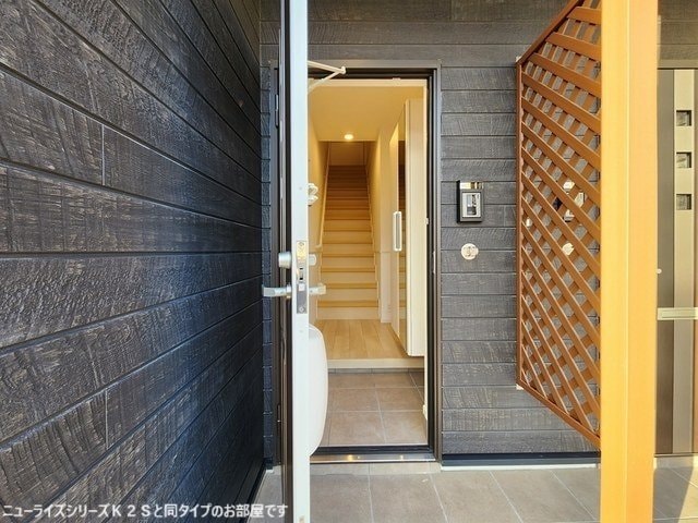 明るい玄関です グラン　ボヌール