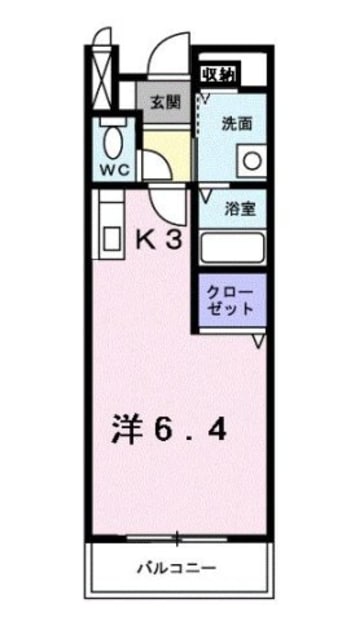 間取図 レインボー・ハイツ