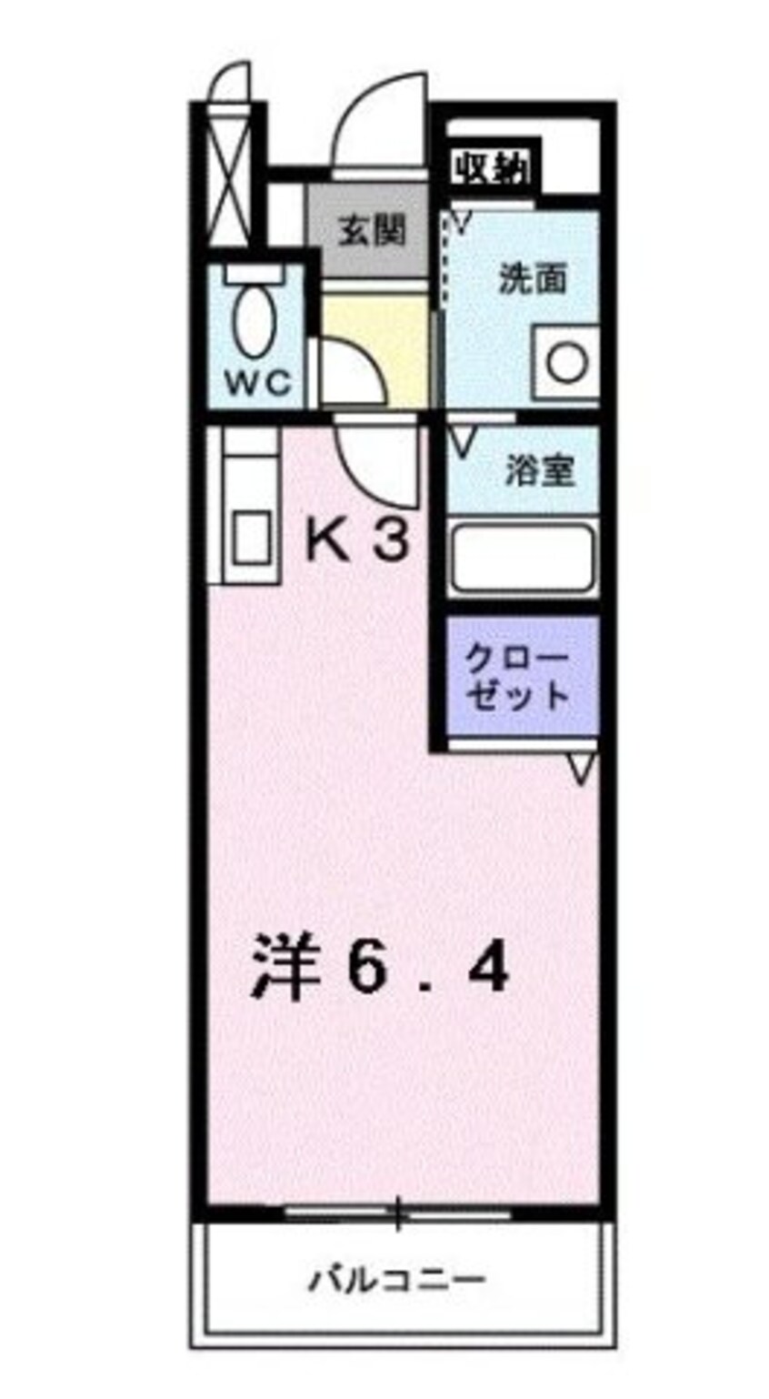 間取図 レインボー・ハイツ