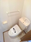 トイレもきれいです レインボー・ハイツ