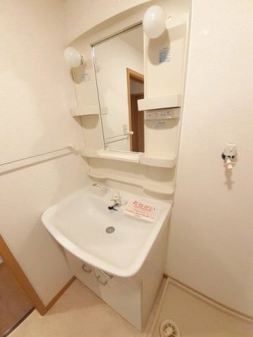 スペースが確保できる洗面所です ネオ・パラッツオＡ