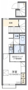 高松琴平電気鉄道<ことでん長尾線>/池戸駅 徒歩30分 2階 築14年 1Kの間取り