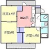 高松琴平電気鉄道<ことでん長尾線>/木太東口駅 徒歩13分 2階 築50年 3DKの間取り