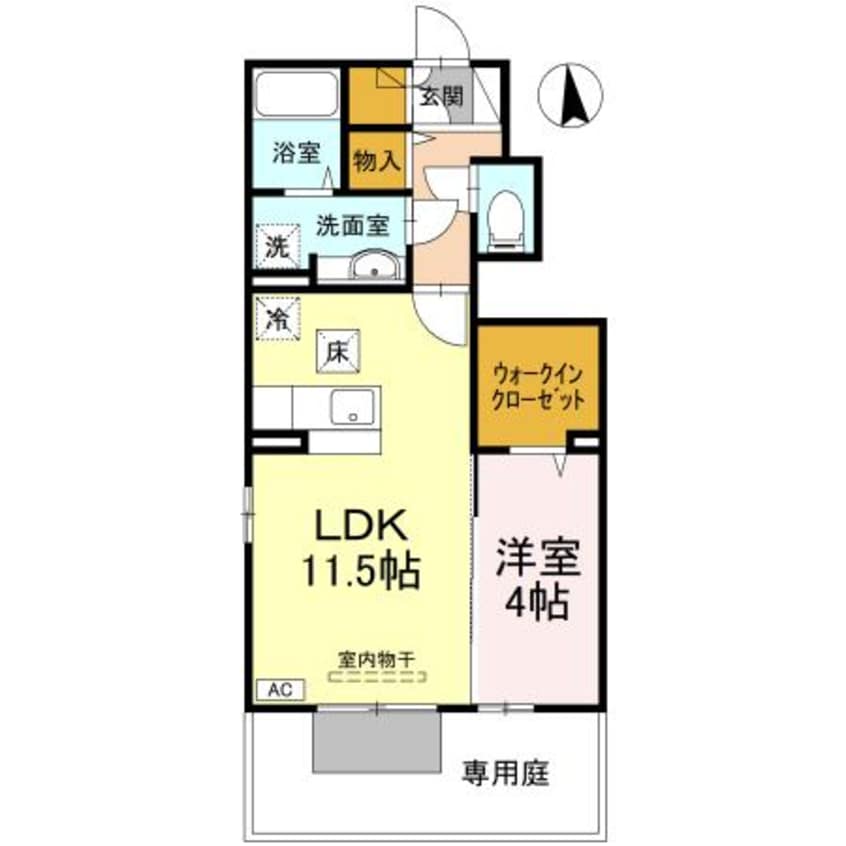 間取図 エアリアル・ガーデン