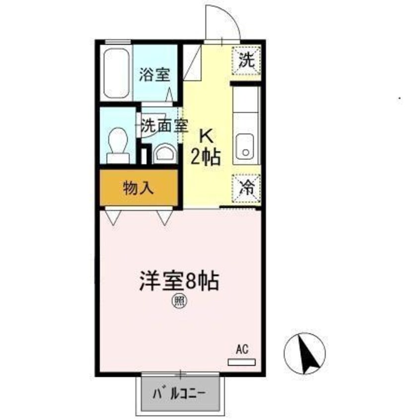 間取図 サンピア・Ｋ　Ｂ棟