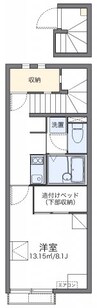 予讃線・内子線/高松駅 バス:44分:停歩14分 2階 築14年 1Kの間取り