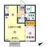 ユイマールガーデンⅢ 1LDKの間取り