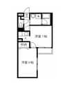 アートスペース木太東 2Kの間取り