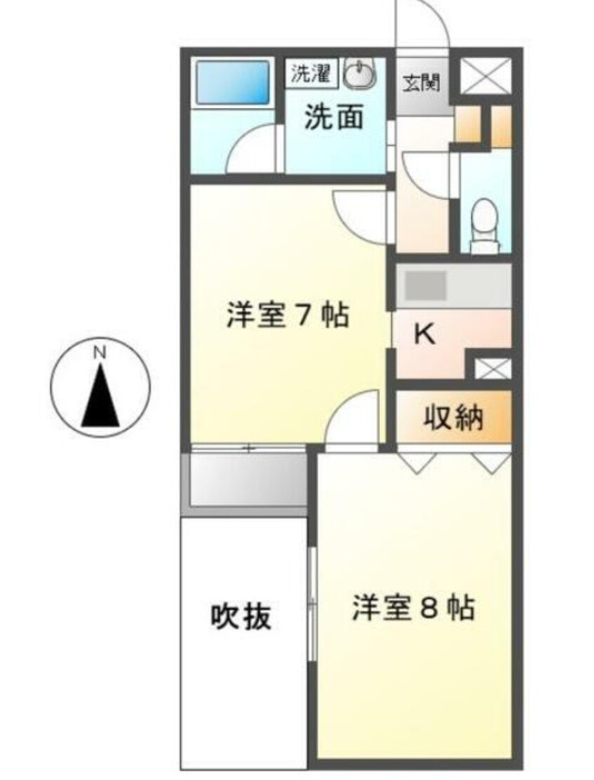 間取図 アートスペース木太東