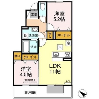 間取図 ウルス　カンパーニュ