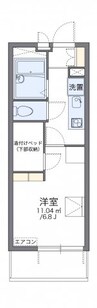 高松琴平電気鉄道<ことでん志度線>/松島二丁目駅 徒歩5分 2階 築15年 1Kの間取り