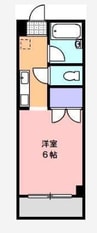 カレッジOZ 1Kの間取り
