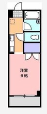 カレッジOZ 1Kの間取り