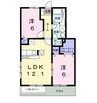 予讃線・内子線/端岡駅 徒歩11分 1階 築21年 2LDKの間取り