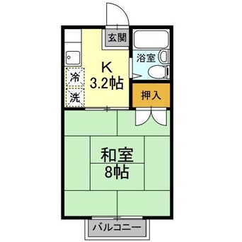 間取図 ビューフォート屋島　