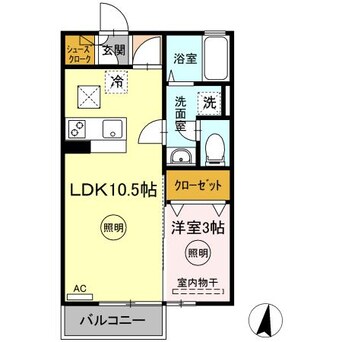 間取図 プリマヴェーラ・Ｙ