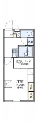 レオパレスＨｉｒｏ　Ⅱの間取図