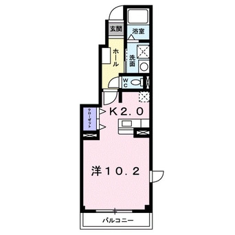 間取図 サンライズ川原　Ｄ