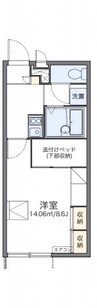 予讃線・内子線/高松駅 バス:44分:停歩6分 1階 築14年 1Kの間取り